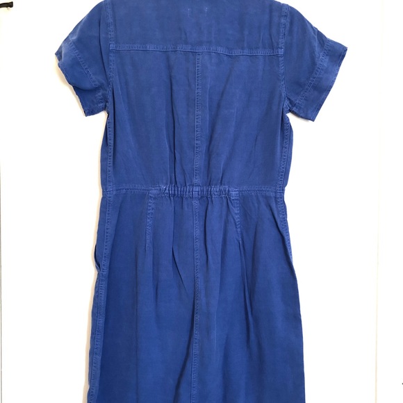 NWT JCrew Factory Drapey Oxford Shirt Dress, XS - Picture 4 of 5